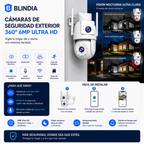 🎥BLINDIA CAMARA EXTERIOR 360