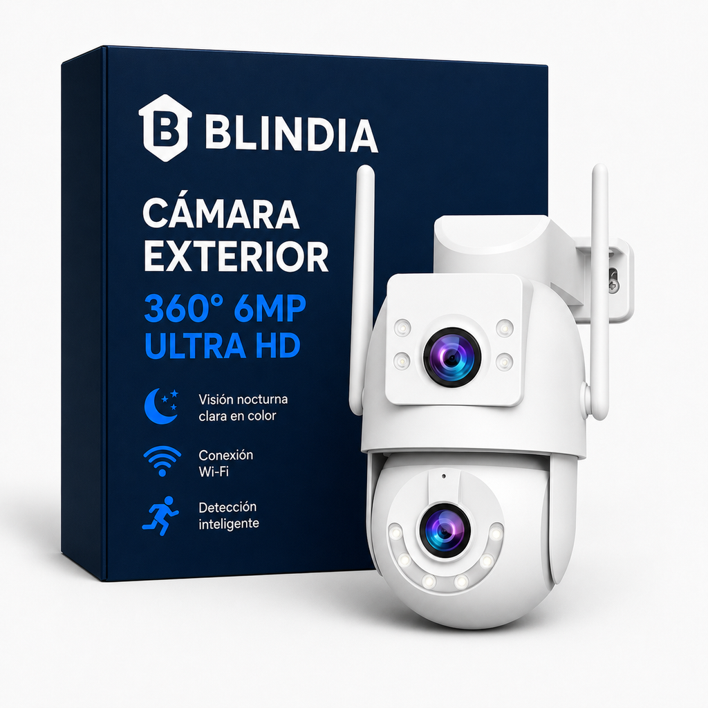 🎥BLINDIA CAMARA EXTERIOR 360